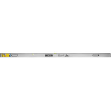 STR-10752-2.5 Правило-уровень "PROFI" алюминиевый, 2 глазка, 2 ручки, усилен прямоуг. профиль, с ребром жесткости, 2,5 м 10752-2.5 STAYER STR-10752-2.5 Правило-уровень "PROFI" алюминиевый, 2 глазка, 2 ручки, усилен прямоуг. профиль, с ребром жесткости, 2,5 м 10752-2.5 STAYER