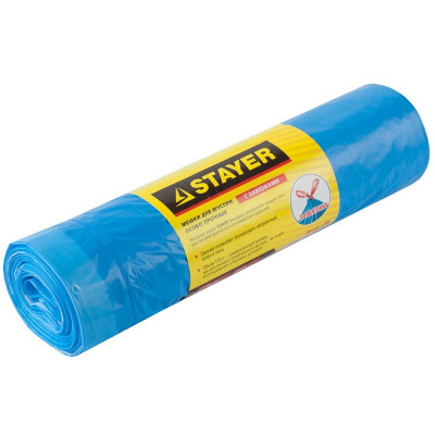 STR-39155-120 Мешки для мусора "COMFORT" с завязками 39155-120 STAYER