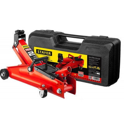 STR-43153-2-K Домкрат гидравлический подкатной "RED FORCE" 43153-2-K STAYER