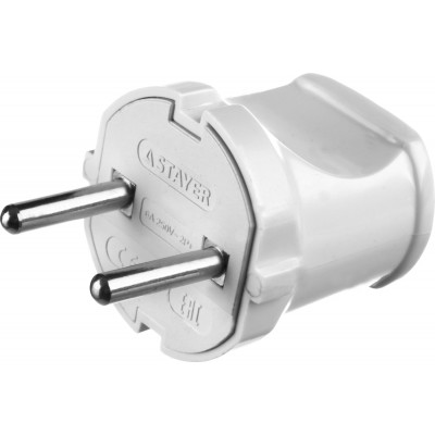 STR-55150-W Вилка "MASTER" электрическая 55150-W STAYER