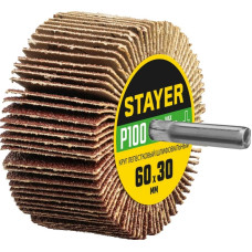 STR-36608-100 Круг шлифовальный лепестковый на шпи..