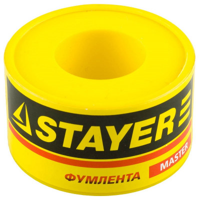STR-12360-25-040 Фумлента "MASTER", плотность 0,40 г/см3, 0,075ммх25ммх10м 12360-25-040 STAYER