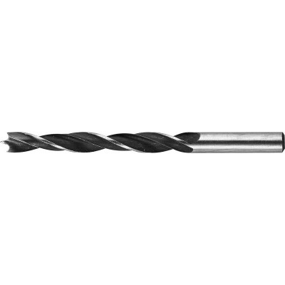 STR-2942-105-07_z01 Сверло "PROFI" по дереву, спиральное с М-образной заточкой, 7х105мм, 1шт, 2942-105-07_z01 STAYER