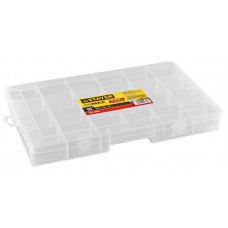 STR-38051-15 Органайзер "MULTYSHEL MINI" пластиковый для крепежа и принадлежностей, 382х234х48мм (15") 38051-15 STAYER