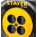 STR-55073-30_z01 Удлинитель на катушке MS 207, 30 м, 2200 Вт, 4 гнезда, ПВС 2х0,75 мм2, 55073-30_z01 STAYER
