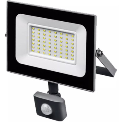 STR-57133-50 Прожектор светодиодный 50 Вт, LED-Max, c датчиком движения STAYER 57133-50