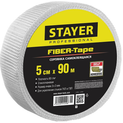 STR-1246-05-90_z01 Серпянка-сетка "PROFESSIONAL" 1246-05-90_z01 STAYER
