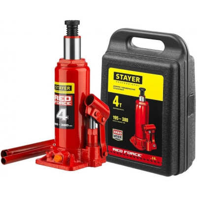 STR-43160-4-K_z01 Домкрат гидравлический бутылочный Red Force 43160-4-K_z01 STAYER