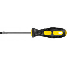 STR-2509-06-10_z02 Отвертка, двухкомпонентная рукоятка, магнитный наконечник, SL6,0x100мм 2509-06-10_z02 STAYER