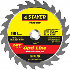 STR-3681-160-16-24 Диск пильный MASTER 