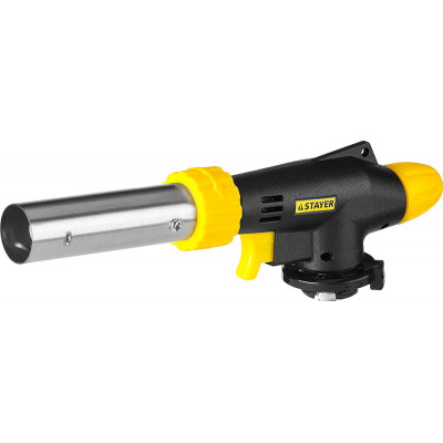 STR-55580 Газовая горелка с пьезоподжигом, на баллон ProTerm PG500 55580 STAYER