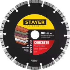 STR-3660-180_z02 Диск отрезной CONCRETE, Ø 180Х22...