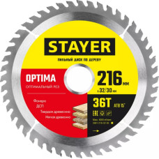 STR-3681-216-32-36_z01 Диск пильный по дереву OPTI.. STR-3681-216-32-36_z01 Диск пильный по дереву OPTI..