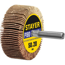 STR-36607-180 Круг шлифовальный лепестковый на шпи..