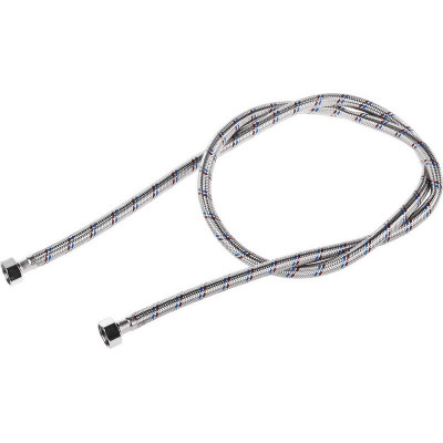 STR-51015-G/S-150 Подводка гибкая для воды, оплетка из нержавеющей стали, г/ш 1/2" - 1,5м, 51015-G/S-150 STAYER