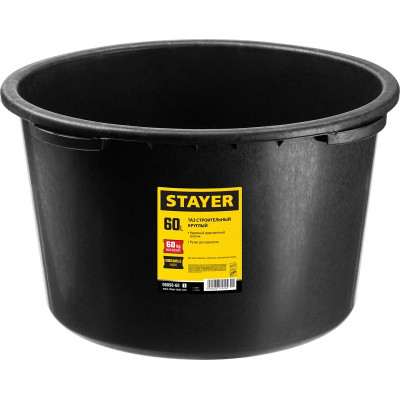 STR-06098-60_z01 Таз строительный круглый 60 л 06098-60_z01 STAYER