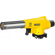 STR-55584 Газовая горелка с пьезоподжигом, на баллон MaxTerm MG100 55584 STAYER