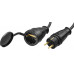 STR-55026-10 Удлинитель-шнур RC 315, 10 м, 3700 Вт, 1 гнездо, IP44, КГ 3х1,5 мм2, 55026-10 STAYER