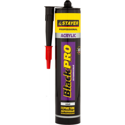 STR-41211-0_z01 Герметик "MASTER" акриловый, белый, 260мл, 41211-0_z01 STAYER