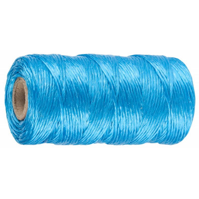 STR-50075-110 Шпагат многоцелевой полипропиленовый, d=1,5 мм, синий, 110 м, 32 кгс, 0,8 ктекс, 50075-110 STAYER