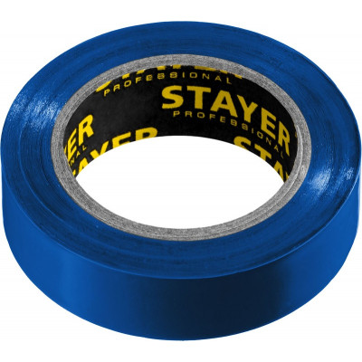 STR-12291-B Изолента ПВХ Protect-10, не поддерживает горение, 10м (0,13х15 мм), синяя 12291-B STAYER