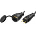 STR-55026-20 Удлинитель-шнур RC 315, 20 м, 3700 Вт, 1 гнездо, IP44, КГ 3х1,5 мм2, 55026-20 STAYER