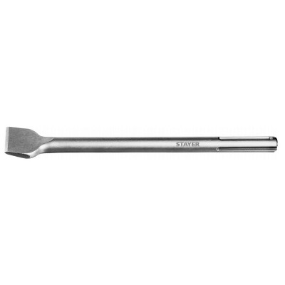 STR-29393-50-300 Зубило плоское изогнутое 50 x 300 мм Gorilla Force SDS-max 29393-50-300 STAYER