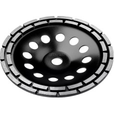 STR-33381-230 Чашка шлифовальная Double 230 мм, алмазная, двухрядная, сегментная STAYER 33381-230 STR-33381-230 Чашка шлифовальная Double 230 мм, алмазная, двухрядная, сегментная STAYER 33381-230