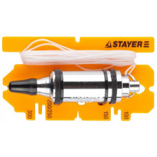 STR-06352-25 Отвес "PROFI" строительный со шнуром, с противоударным ободком, 250 г 06352-25 STAYER