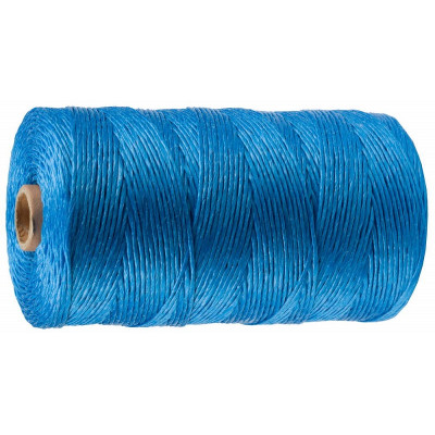 STR-50075-500 Шпагат многоцелевой полипропиленовый, d=1,5 мм, синий, 500 м, 32 кгс, 0,8 ктекс, 50075-500 STAYER