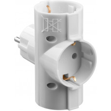 STR-55093-3 Разветвитель электрический MAXElectro, 3 гнезда, 16А/220В 55093-3 STAYER
