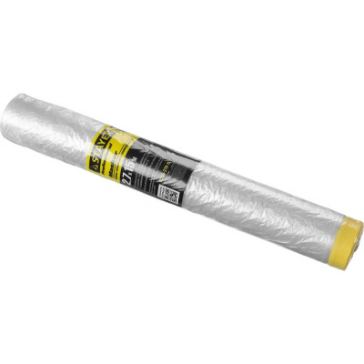 STR-12255-270-15 Пленка "PROFESSIONAL" защитная с клейкой лентой "МАСКЕР", HDPE, 9мкм, 2,7х15м 12255-270-15 STAYER
