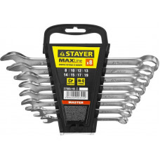 STR-27085-H8 Набор ключей "MASTER" гаечных комбинированных 27085-H8 STAYER