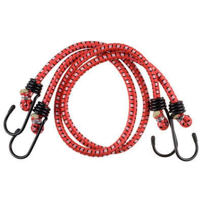 STR-40505-080_z01 Шнур "MASTER" резиновый крепежный со стальными крюками, 80 см, d 7 мм, 2 шт, 40505-080_z01 STAYER