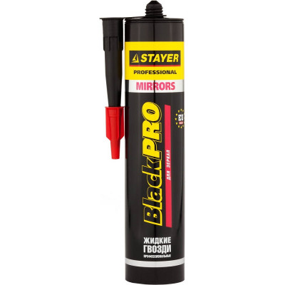 STR-41329 Клей "Professional" монтажный для зеркал 41329 STAYER