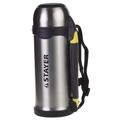 STR-48110-1000 Термос "COMFORT" туристический, с ручкой, 1000мл 48110-1000 STAYER